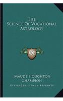 Science of Vocational Astrology