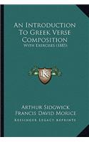 An Introduction To Greek Verse Composition