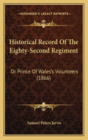 Historical Record Of The Eighty-Second Regiment