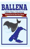 Ballena Libro Para Colorear