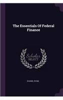 Essentials Of Federal Finance