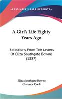 Girl's Life Eighty Years Ago