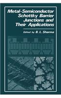 Metal-Semiconductor Schottky Barrier Junctions and Their Applications