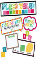 School Pop Place Value Mini Bulletin Board Set