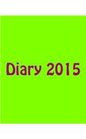 Large Print Diary 2015
