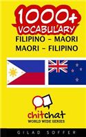 1000+ Filipino - Maori Maori - Filipino Vocabulary