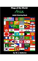 Flags of the World Series (Asia), adult coloring book