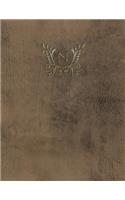 Monogram "N" Sketchbook: (14 Monogram Buffalo 150 Sketch)