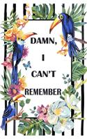 Damn I Can't Remember