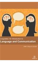 Linguistics: An Introduction To Language And Communication