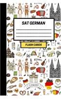 SAT German: Create your own SAT German vocabulary Flash cards. Includes Spaced Repetition and Lapse Tracker (480 cards)