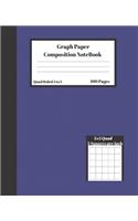 Graph Composition Notebook 5 Squares per inch 5x5 Quad Ruled 5 to 1 100 Sheets