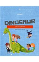 Dinosaur Coloring Books For Kids Ages 4-8