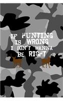 If Hunting Is Wrong I Don't Wanna Be Right