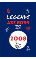 Legends Are Born In 2008