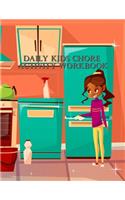 Daily Kids Chore Activity Workbook