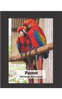 Parrot 4x4 Graph 8x10 Journal