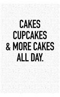 Cakes Cupcakes and More Cakes All Day.