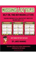 Best Books for Four Year Olds (Missing letters