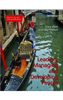 Leading, Managing and Developing People