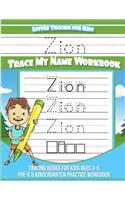 Zion Letter Tracing for Kids Trace my Name Workbook