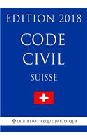 Code civil suisse - Edition 2018