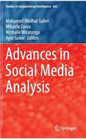 Advances in Social Media Analysis