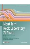 Mont Terri Rock Laboratory, 20 Years