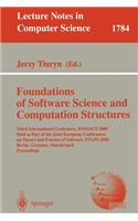 Foundation of Software Science and Computation Structures