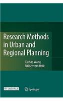 Research Methods in Urban and Regional Planning