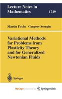 Variational Methods for Problems from Plasticity Theory and for Generalized Newtonian Fluids
