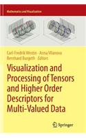 Visualization and Processing of Tensors and Higher Order Descriptors for Multi-Valued Data