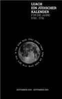 Luach - Ein jüdischer Kalender für die Jahre 5780 - 5781