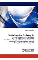 Social Service Delivery in Developing Countries