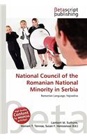 National Council of the Romanian National Minority in Serbia
