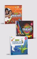 Art Book for class 4,True Art Kids Activity Book and Color Activity Book: A Book On Craft Activities(ALL IN ONE)-True_Art_Combo(3)-Class 4 [Paperback] Amar Ranjan Paul; Animesh Paul and Souvenir