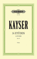 36 Studies Op. 20 for Violin