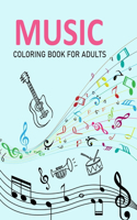 Music Coloring Book For Adults