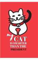 my cat is smarter than the president