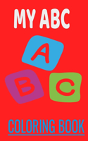 my abc coloring book