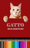 Gatto libro da colorare per adulti: 50 disegni antistress per gli amanti dei gatti