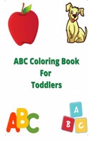 ABC coloring book for toddlers