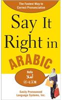 Say It Right in Arabic