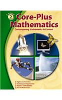 Core-Plus Mathematics: Contemporary Mathematics in Context, Course 2, Student Edition