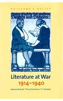 Literature at War, 1914-1940