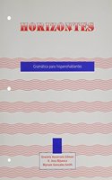 Horizontes - Gramatica Para Hispanohablantes (Wse)