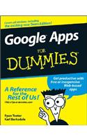 Google Apps For Dummies