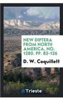 New Diptera from North America