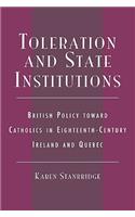 Toleration and State Institutions
