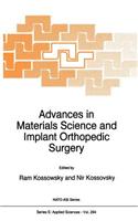 Advances in Materials Science and Implant Orthopedic Surgery